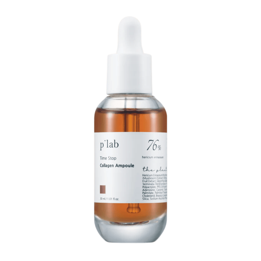 p’lab Time Stop Collagen Ampoule – Anti-aging ampull för fastare och återfuktad hud.
🍄 76% Hericium Erinaceum-extrakt – Stärker hudens elasticitet och främjar kollagenproduktionen.
💧 Djupt återfuktande – Ger näring och förbättrar hudens textur.
✨ Anti-aging effekt – Minskar fina linjer och ger en ungdomlig lyster.
Perfekt för en fastare och mer strålande hud!