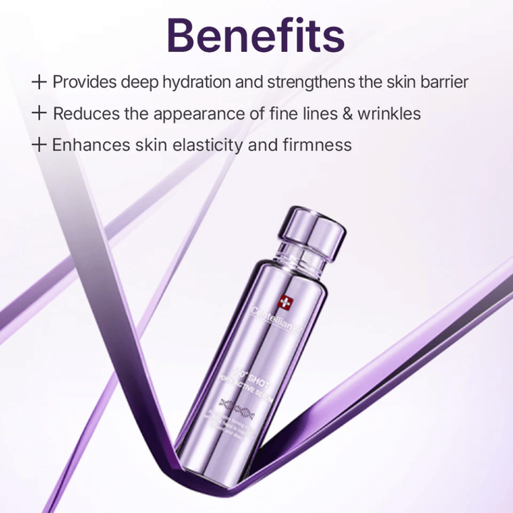 Centellian24 360º Shot PDRN Active Serum – intensiv feuchtigkeitsspendendes und straffendes Serum, das die Hautbarriere stärkt, feine Linien reduziert und die Festigkeit und den Glanz der Haut verbessert.