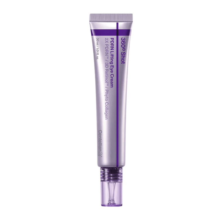 Centellian24 360º Shot PDRN Lifting Eye Cream Augencreme – feuchtigkeitsspendende koreanische Augencreme mit PDRN, Retinol und Kollagen, die helfen, die Elastizität der Haut zu verbessern und feine Linien zu reduzieren.