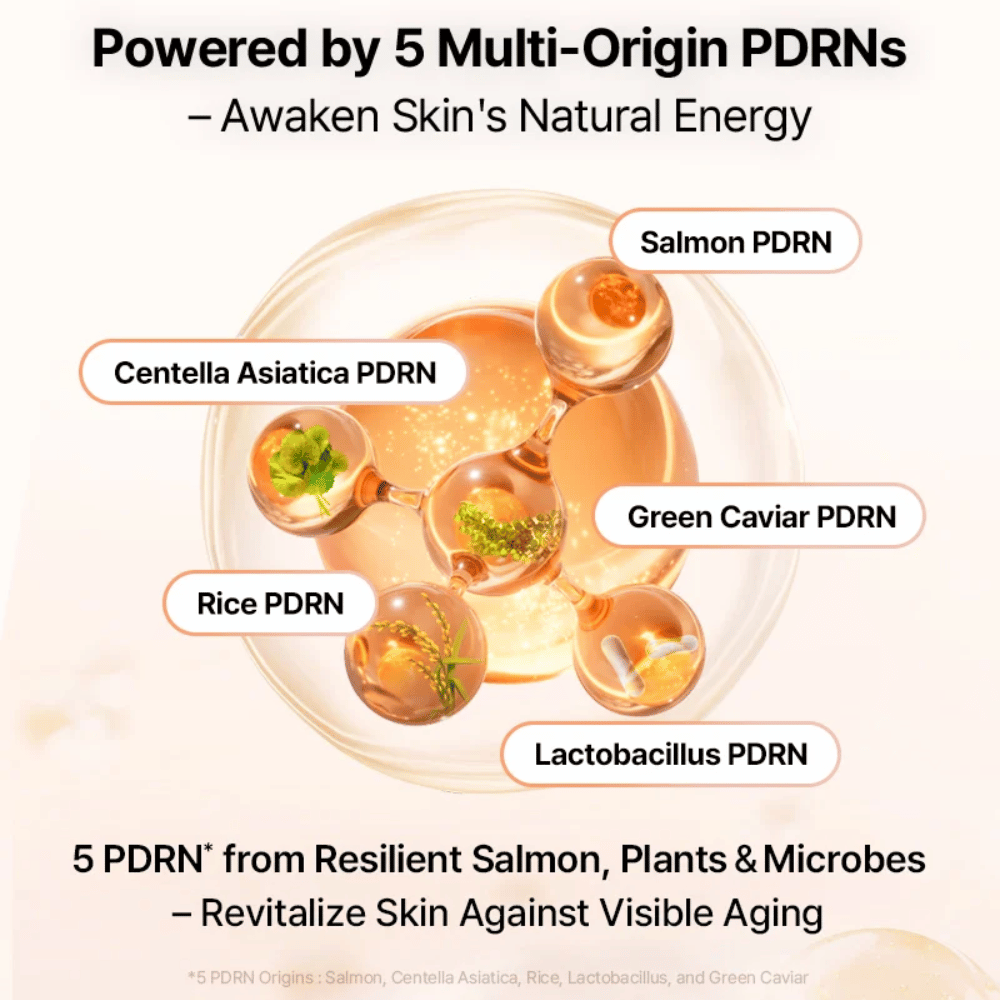 COSRX 5 PDRN B5 Vital Soothing Toner mit Multi-Origin PDRN aus Lachs, Centella, Reis, Lactobacillus und grünem Kaviar
