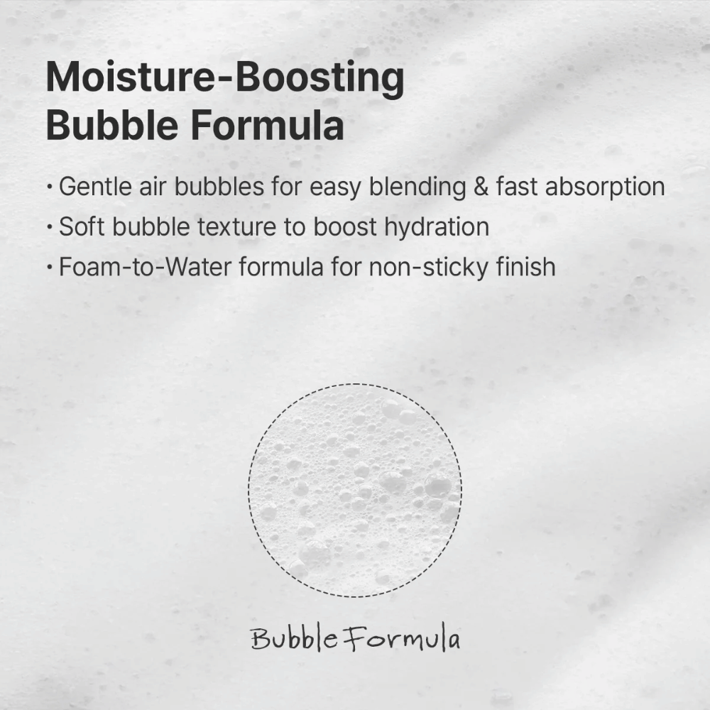 Bild – Formel / Textur (SEO + UX)
Dr. Althea ABC Glow Whipped Serum mit leichter Bubble-Formel, die schnell einzieht und tiefe Feuchtigkeit spendet, ohne ein klebriges Gefühl zu hinterlassen.