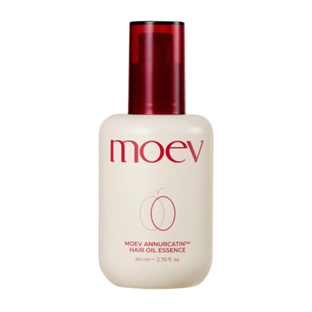 MOEV Annurcatin Hair Oil Essence 80ml – leichte Haaröl mit Biotin und Annurca-Apfel, das stärkt, befeuchtet und dem Haar natürlichen Glanz verleiht, ohne es zu beschweren.