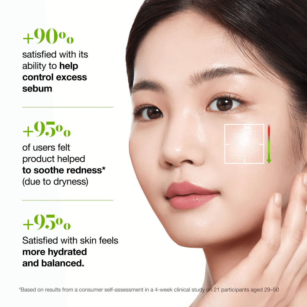 Anua Azelaic Acid 3 Cica Skin Clarifying Toner hilft dabei, überschüssigen Talg zu kontrollieren, Rötungen zu beruhigen und der Haut ein hydratisiertes und ausgeglichenes Gefühl zu verleihen.
