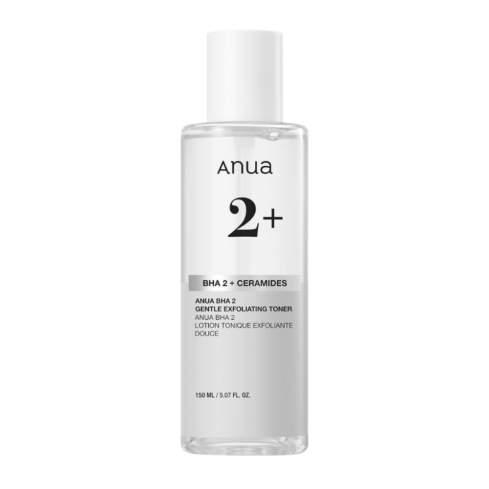 Anua BHA 2% Gentle Exfoliating Toner 150 ml – exfolierendes Gesichtswasser mit Salicylsäure und Ceramiden für klarere Haut