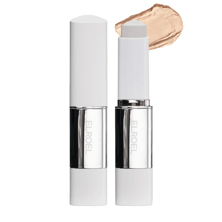 ELROEL Blanc Cover Cream Stick concealer in mittlerem Farbton, cremige Formel, die mit der Haut verschmilzt für ein gleichmäßiges Ergebnis.