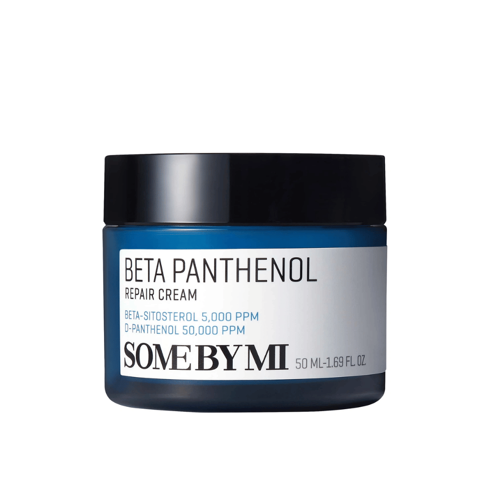 Produktbild von SOME BY MI Beta Panthenol Repair Cream 50ml – intensiv pflegende koreanische Feuchtigkeitscreme für empfindliche Haut.