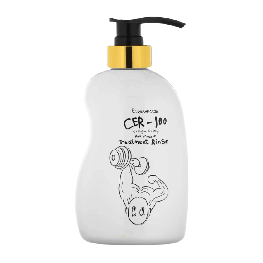 Elizavecca CER-100 Collagen Coating Hair Muscle Treatment Rinse – koreanischer Conditioner, der stärkt, weich macht und Glanz verleiht