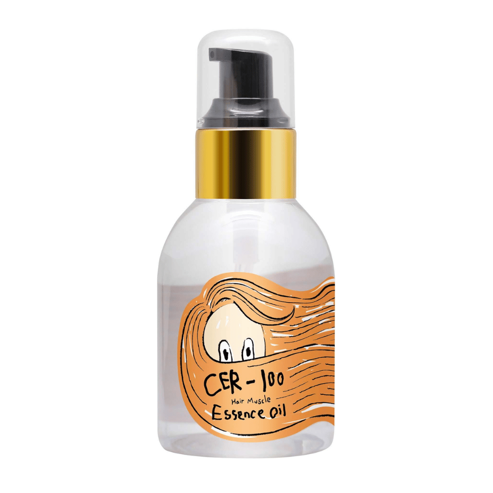 Elizavecca CER-100 Hair Muscle Essence Oil Haaröl – nährstoffreiches koreanisches Haaröl, das hilft, geschädigtes Haar zu reparieren, die Längen mit Feuchtigkeit zu versorgen und ein seidig glattes Ergebnis zu erzielen.
