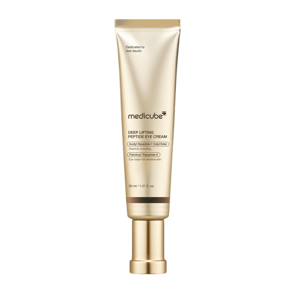 Medicube Deep Lifting Peptide Eye Cream – Anti-Aging Augencreme mit Peptiden, die die Festigkeit verbessern, feine Linien reduzieren und Feuchtigkeit spenden.