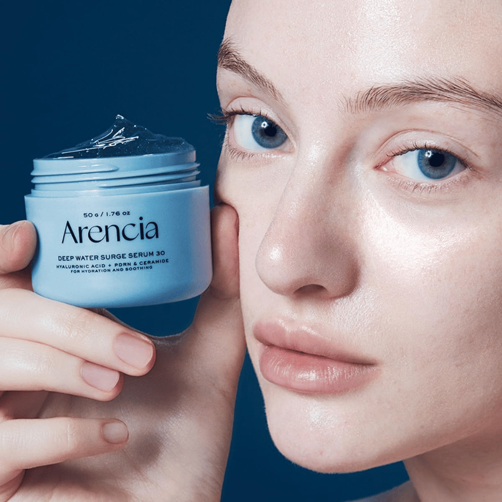 Arencia Deep Water Surge Serum 30 – feuchtigkeitsspendendes Serum mit Hyaluronsäure, PDRN und Ceramiden