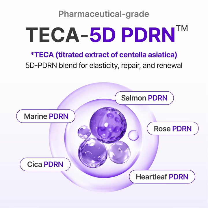 Centellian24 TECA-5D PDRN Hautpflege mit Centella-asiatica-Extrakt, die die Hautreparatur, Ausstrahlung und Festigkeit fördert für eine gleichmäßigere Hautstruktur