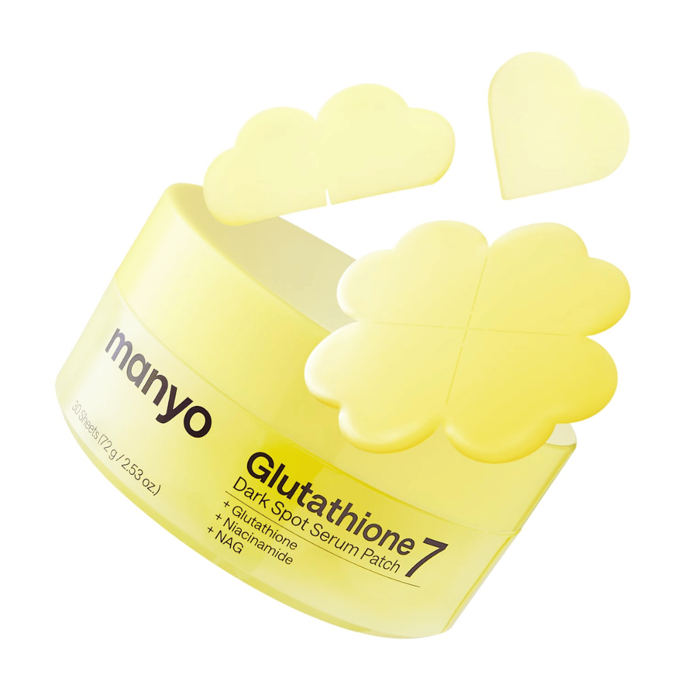 Ma:nyo Glutathione 7 Dark Spot Serum Patch mit teilbaren Hydrogel-Patches zur gezielten Behandlung von Pigmentflecken und Verfärbungen