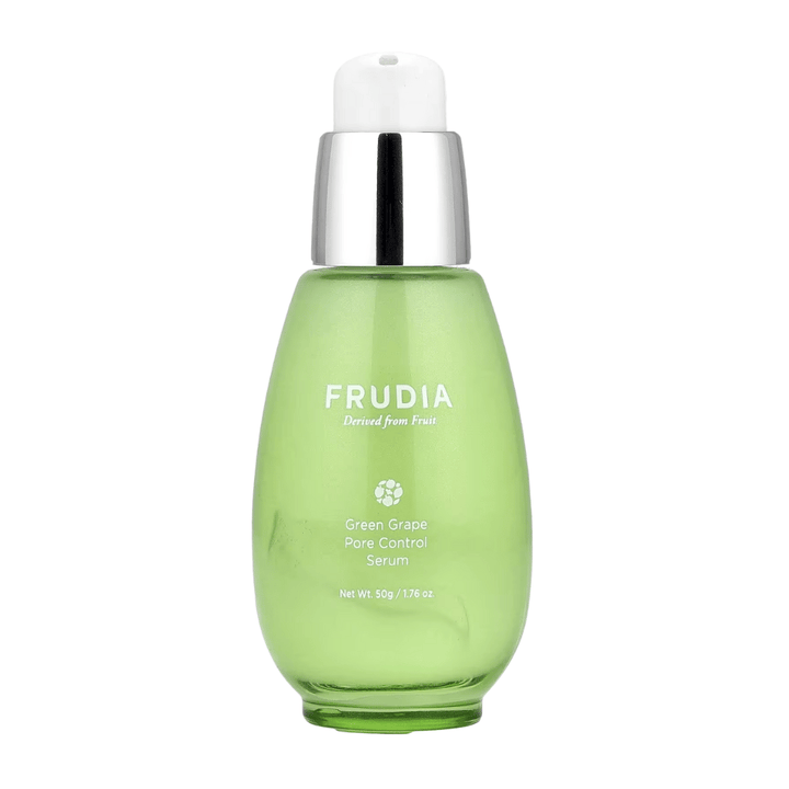 Frudia Green Grape Pore Control Serum 50 g – koreanisches Gesichtsserum mit grünem Traubenextrakt, das Poren minimiert, fettige Haut ausgleicht und für hydratisierte, klare Haut sorgt.