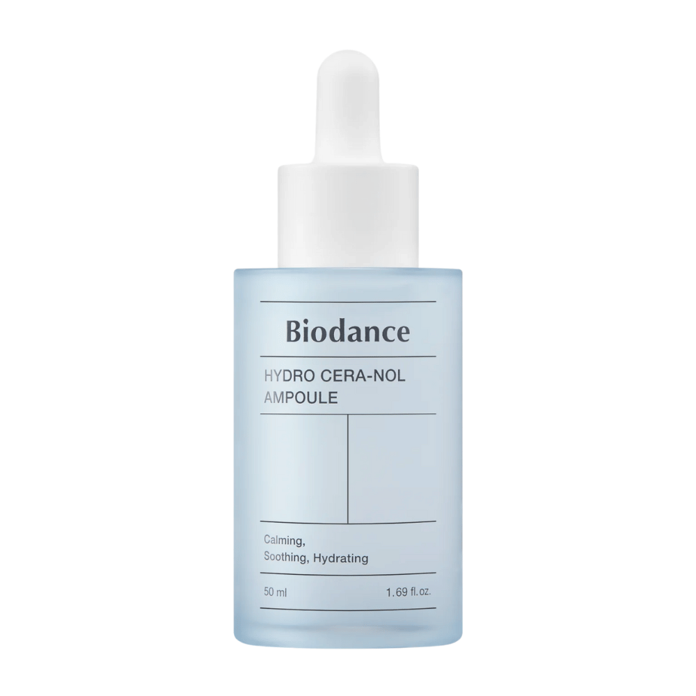 Biodance Hydro Cera-Nol Ampoule – Beruhigende und intensiv feuchtigkeitsspendende Ampulle.

💧 Tiefe Feuchtigkeitsversorgung – Stärkt die Feuchtigkeitsbarriere der Haut und beugt Austrocknung vor.
🌿 Beruhigende Wirkung – Reduziert Rötungen und Irritationen für eine ausgeglichene Haut.
🛡️ Stärkt die Hautbarriere – Ideal für empfindliche und trockene Haut.

Perfekt für eine feuchtigkeitsversorgte, weiche und geschützte Haut!