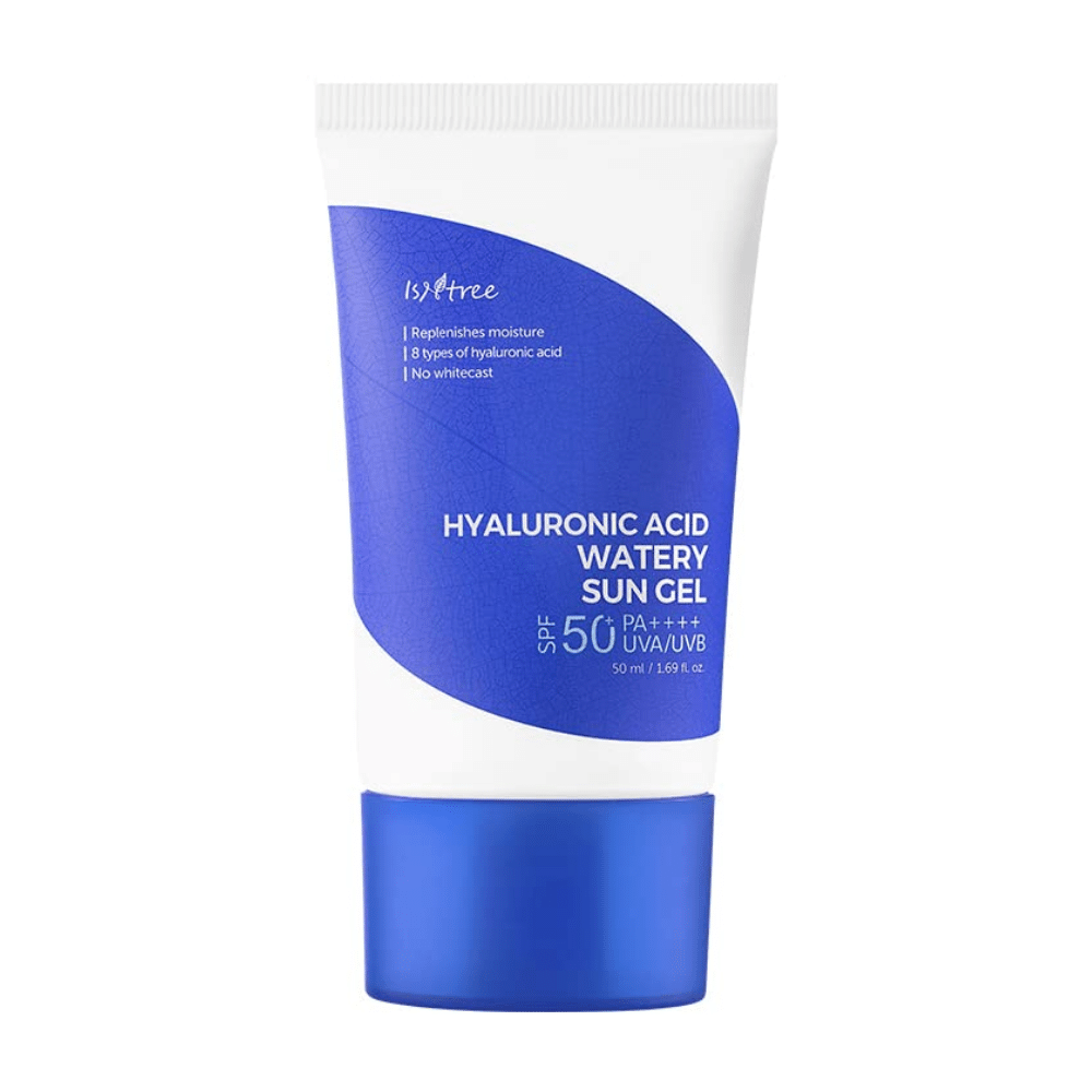 Isntree Hyaluronic Acid Watery Sun Gel 50ml mit Hyaluronsäure.