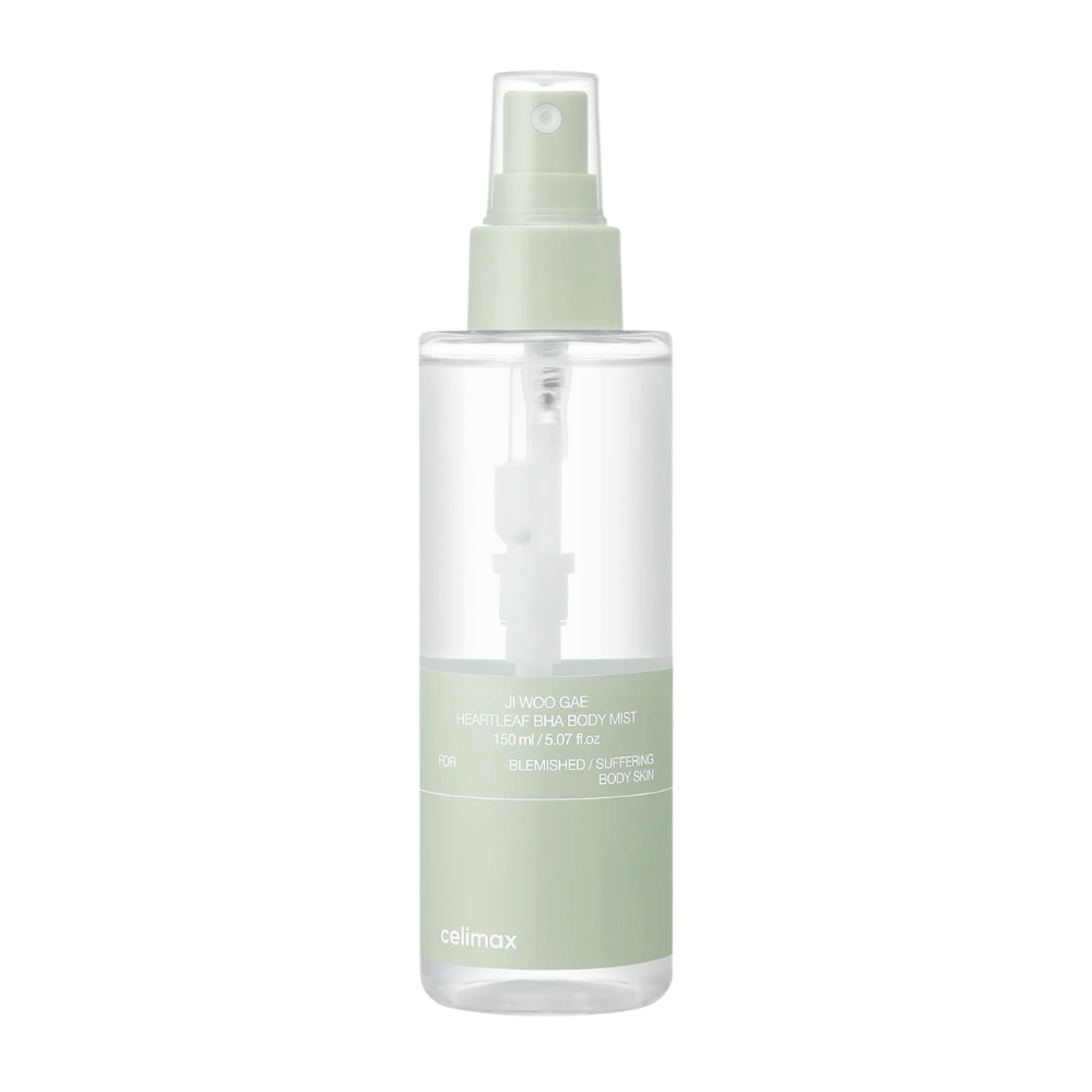 1. celimax Ji Woo Gae Heartleaf BHA Body Mist 150 ml – exfolierender Körperspray