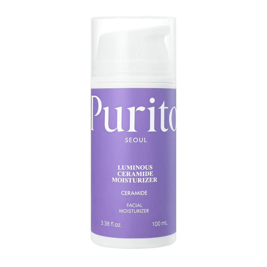 Purito Luminous Ceramide Moisturizer Gesichtscreme – feuchtigkeitsspendende Ceramidcreme, die hilft, die Hautbarriere zu stärken, die Haut zu befeuchten und eine weiche, ausgewogene Haut zu verleihen.