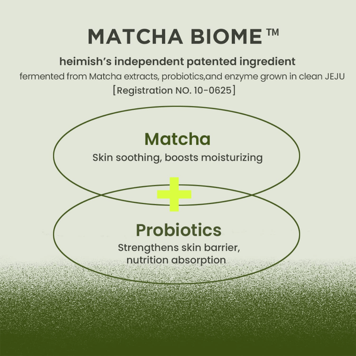 Heimish Matcha Biome Amino Acne Cleansing Foam mit Matcha und Probiotika – stärkt die Hautbarriere und beruhigt gereizte, zu Akne neigende Haut