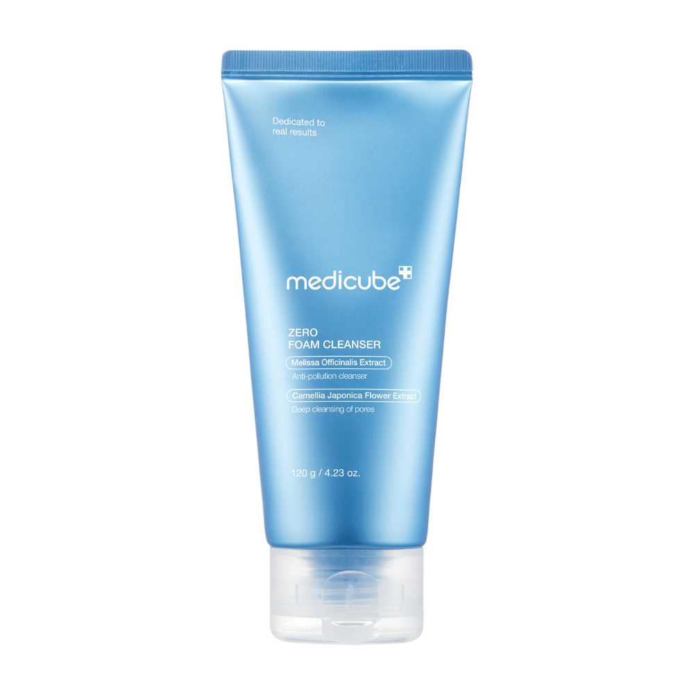 Medicube Zero Foam Cleanser – Tiefenreinigende Gesichtsreinigung für eine frische und ausgeglichene Haut.

🌿 Melissa Officinalis-Extrakt – Schützt die Haut vor Verschmutzungen.
🌸 Camellia Japonica-Blumenextrakt – Reinigt die Poren tiefgehend.