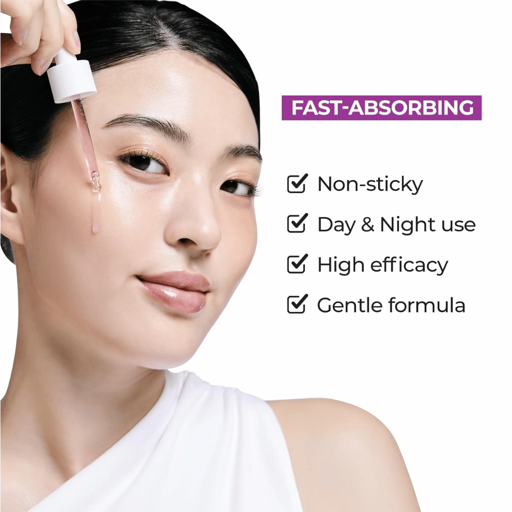 Jumiso Niacinamide 20 Serum – Schnell absorbierendes, nicht klebriges Serum für Tag und Nacht mit milder, aber effektiver Formel gegen ungleichmäßigen Hautton.