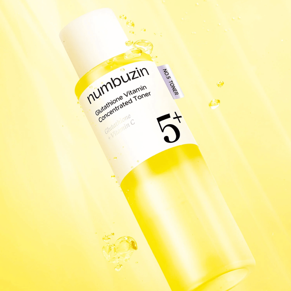 Numbuzin No.5+ Glutathione Vitamin Boosting Essential Toner strahlungsförderndes Gesichtswasser gegen Pigmentflecken