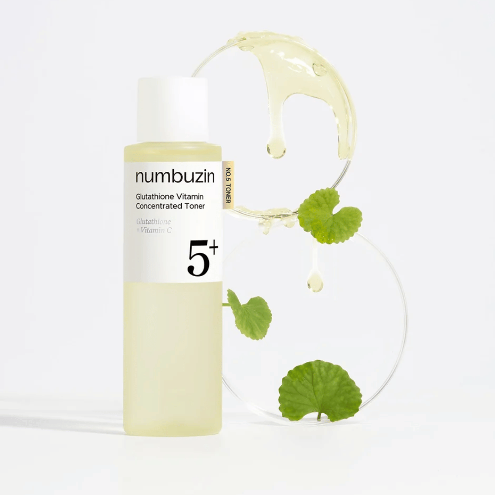 Numbuzin No.5+ Glutathione Vitamin Boosting Essential Toner mit Glutathion und Vitamin C für klarere Haut