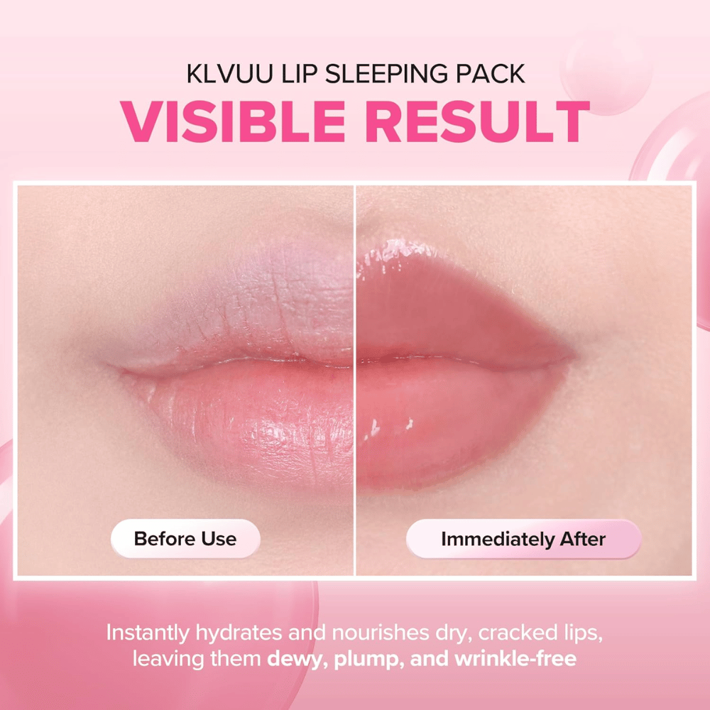 KLAVUU Nourishing Care Lip Sleeping Pack Coconut spendet trockenen Lippen Feuchtigkeit, verbessert die Geschmeidigkeit und sorgt für ein volleres, glänzendes Ergebnis.