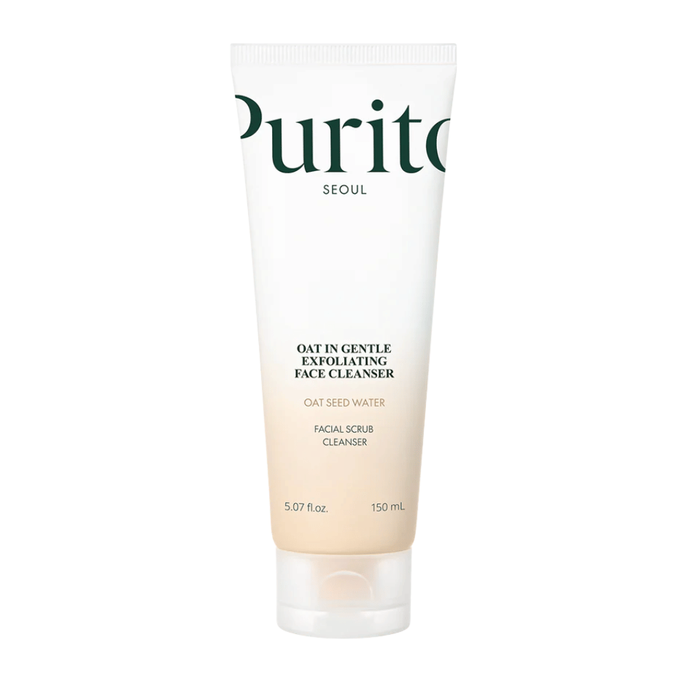 Purito SEOUL Oat In Gentle Exfoliating Face Cleanser – exfolierendes Gesichtspeeling mit Hafer für weiche und klare Haut