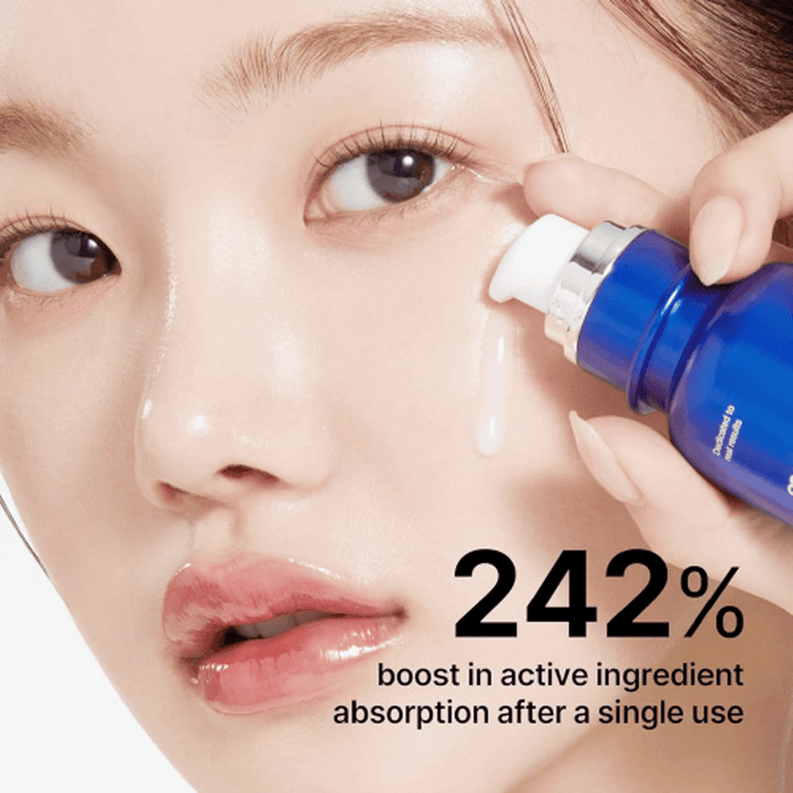 One Day Exosome Shot Pore Ampoule ökar aktiv ingrediensabsorption med 242 % efter en enda användning. Denna avancerade ampull förbättrar porförminskning, återfuktar djupt och ger huden en förnyad lyster. Perfekt för en intensiv och effektiv hudvårdsrutin.