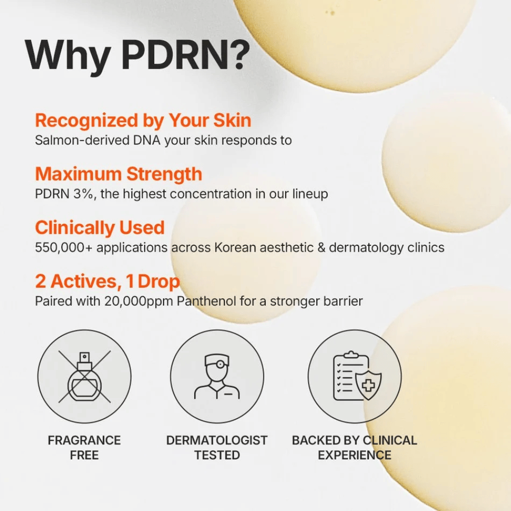 Genabelle PDRN 3% Hyper Boost Ampoule mit 3 % PDRN und Panthenol für die Hautbarriere