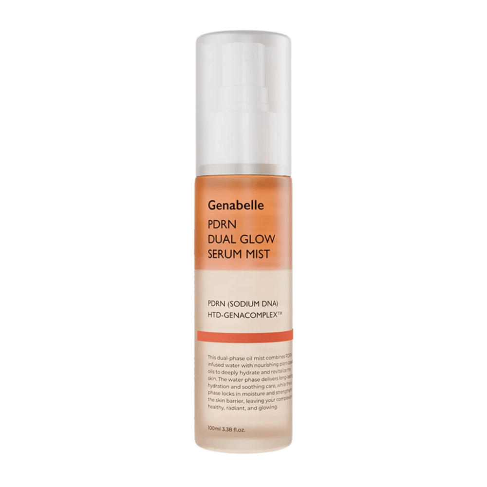 Genabelle PDRN Dual Glow Serum Mist 100 ml Produktbild vor weißem Hintergrund