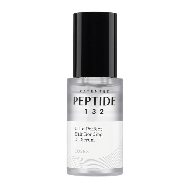 Produktbild av COSRX Peptide 132 Ultra Perfect Hair Bonding Oil Serum – reparerande hårolja som stärker och ger glans.