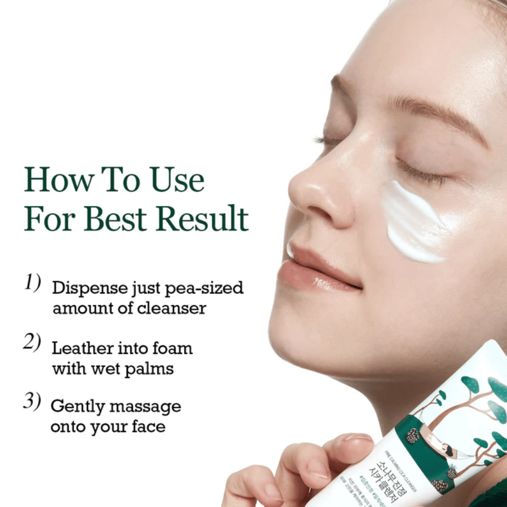 ROUND LAB Pine Calming Cica Cleanser – so verwendest du die Reinigung für beste Ergebnisse