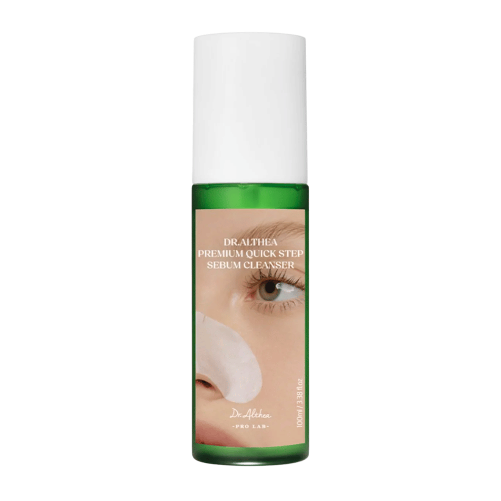 Dr. Althea Premium Quick Step Sebum Cleanser – Gesichtsreinigung, die effektiv Talg, Mitesser und Unreinheiten entfernt, ohne die Haut auszutrocknen.