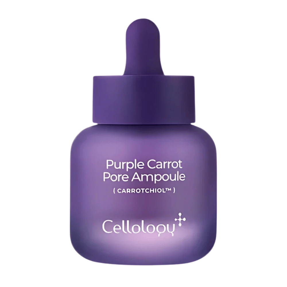 Cellology Purple Carrot Pore Ampoule mit Carrotchiol – koreanische Ampulle für Porenpflege und ein ebenmäßigeres Hautbild.