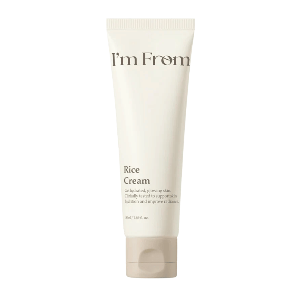 I'm From Rice Cream 50 ml feuchtigkeitsspendende Gesichtscreme mit Reisextrakt für Glow und eine starke Hautbarriere