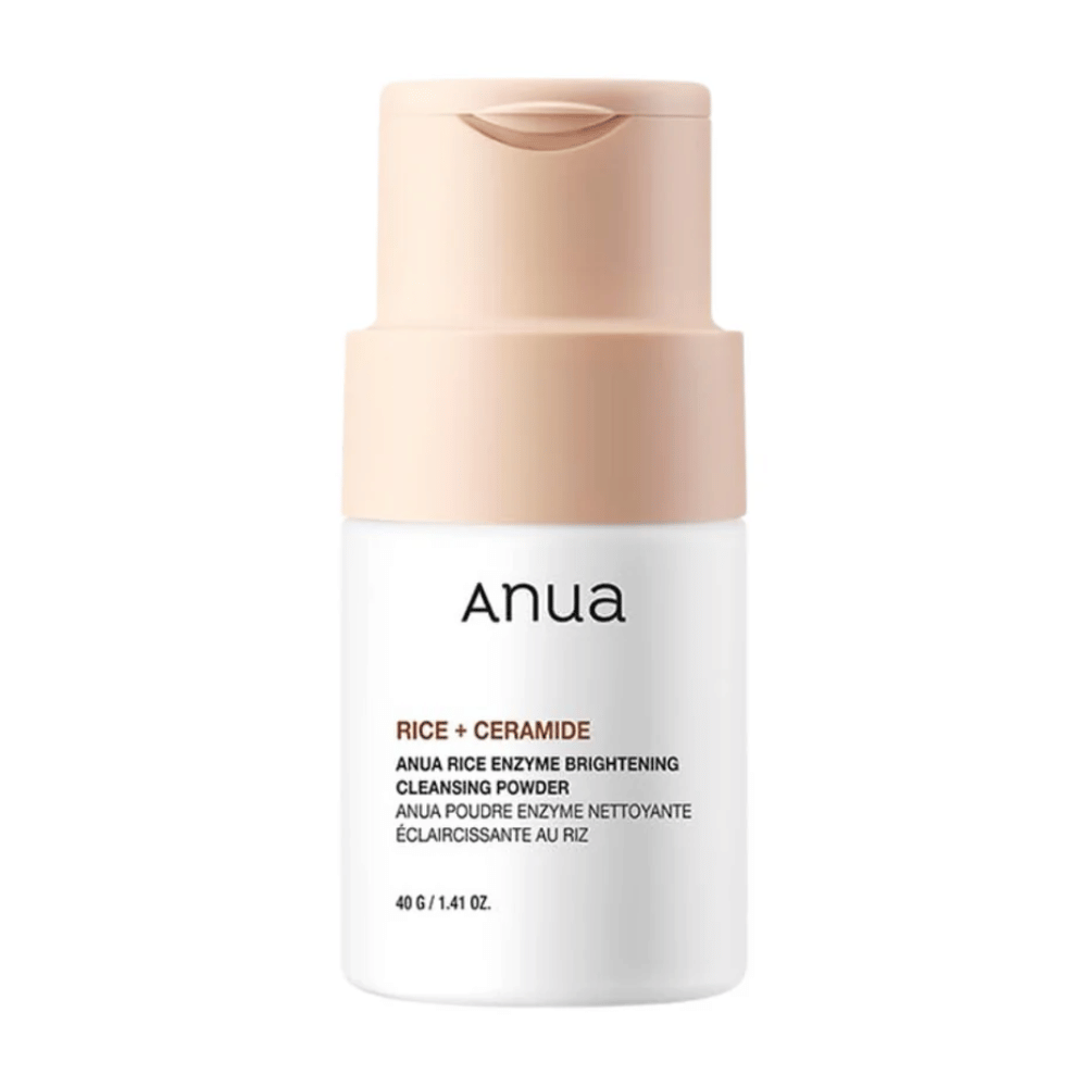 Anua Rice Enzyme Brightening Cleansing Powder ist ein Reinigungsprodukt, das Reis und Ceramide kombiniert, um ein sanftes Peeling und Glanz zu verleihen. Es erzeugt einen reichhaltigen Schaum, der Schmutz und abgestorbene Hautzellen effektiv entfernt, was zu einer sauberen und strahlenden Haut führt. Mit seiner pH-ausgeglichenen Formel ist es für alle Hauttypen geeignet, einschließlich empfindlicher Haut.