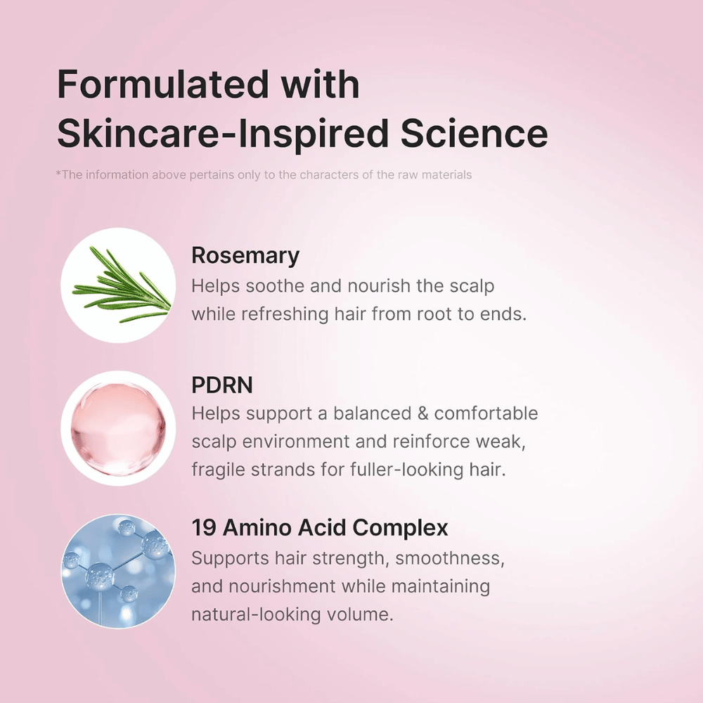 Medicube Rosemary PDRN Hair & Scalp Conditioner für trockenes, krauses und geschädigtes Haar mit stärkender und volumenverleihender Wirkung