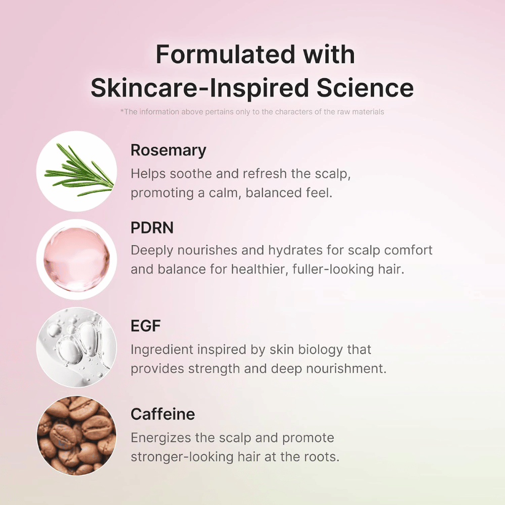 Medicube Rosemary PDRN Scalp Serum – Rosmarin, PDRN, EGF und Koffein für die Kopfhautpflege