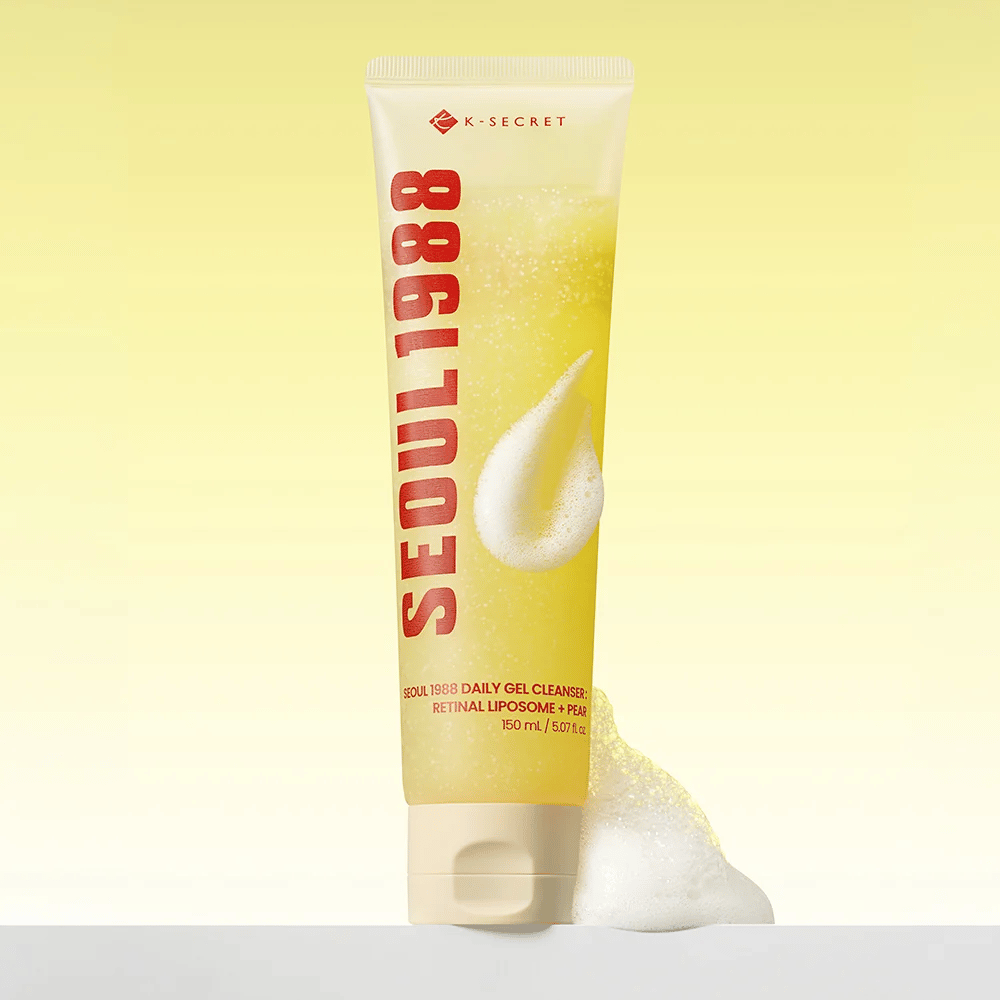 K-SECRET SEOUL 1988 Daily Gel Cleanser – schäumende Gesichtsreinigung mit Retinal und Birne