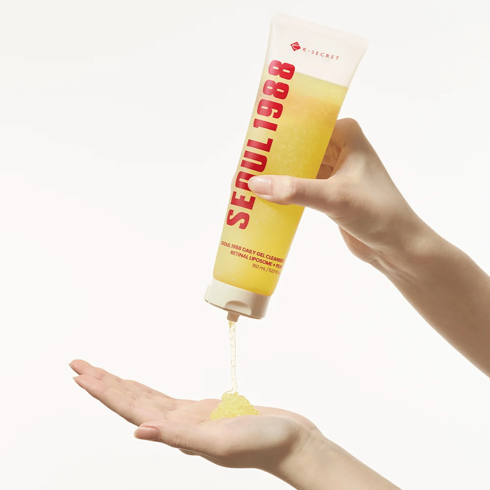 K-SECRET SEOUL 1988 Daily Gel Cleanser – Gelreinigung mit Retinal-Liposom und Birnenextrakt