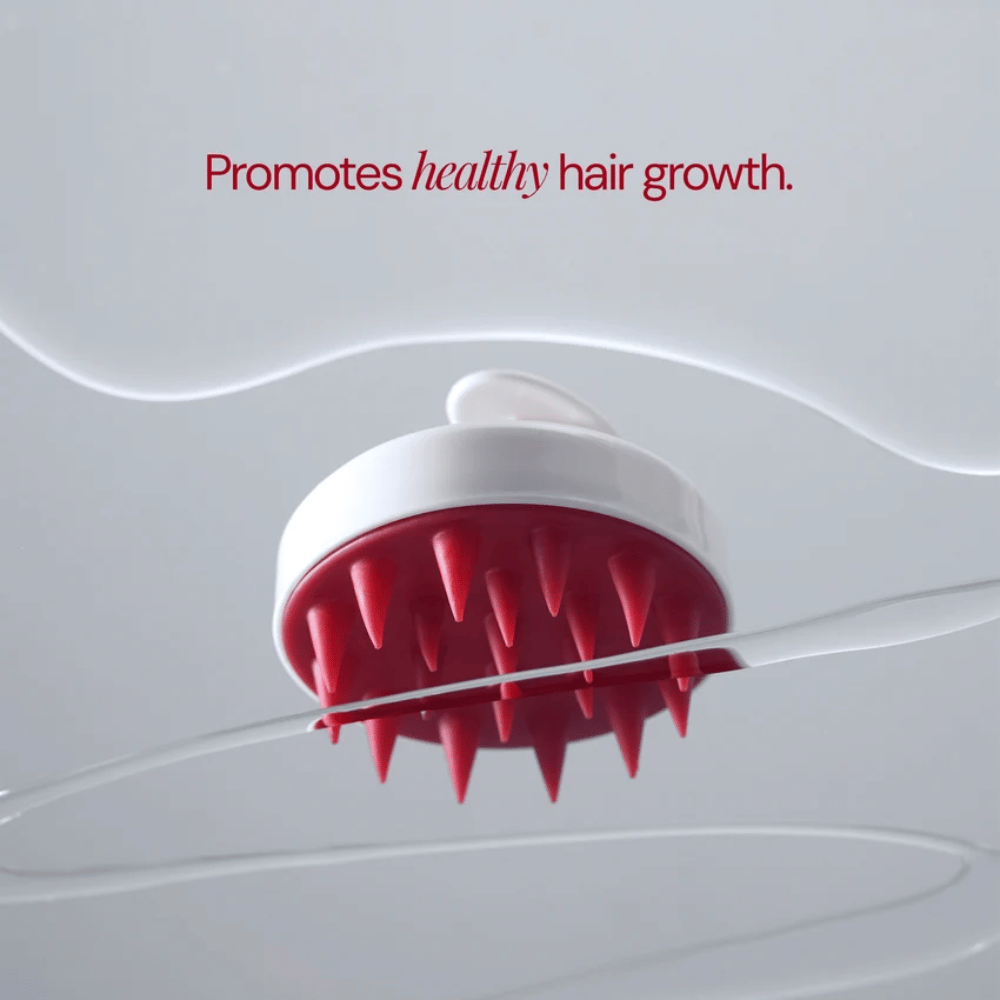 Scalp Massage Brush – Kopfhautmassage mit weichen Silikonnoppen für eine gesunde Kopfhaut