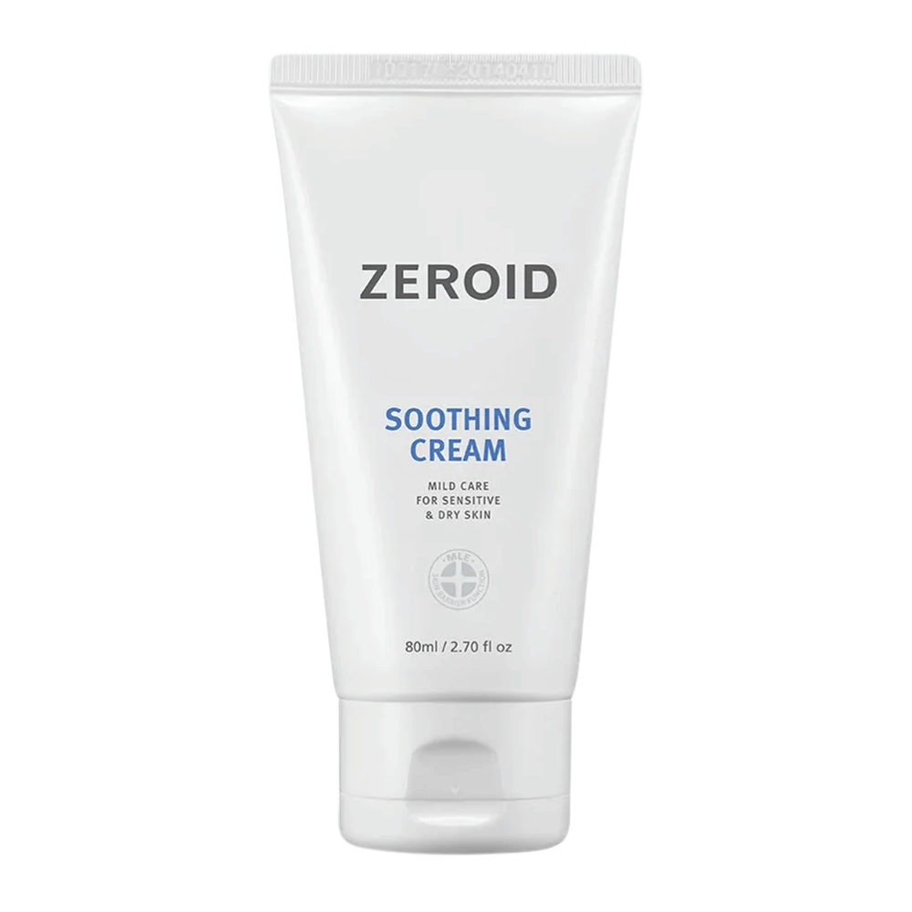 ZEROID Soothing Cream 80 ml feuchtigkeitsspendende Gesichtscreme, die die Hautschutzbarriere beruhigt und stärkt