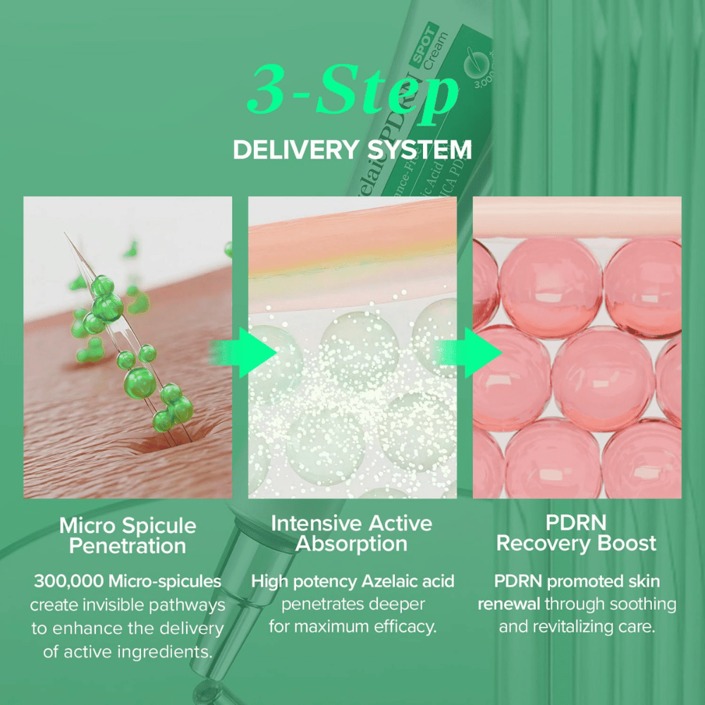 Mary&May Spicule Azelaic PDRN Spot Cream – Dreistufensystem mit Spikeln, Azelainsäure und PDRN