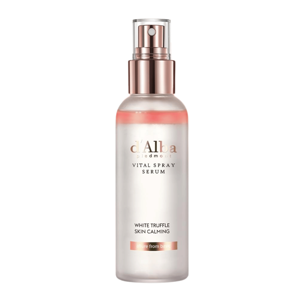 d'Alba White Truffle Vital Spray Serum – Produktbild eines feuchtigkeitsspendenden und beruhigenden Gesichtssprays
