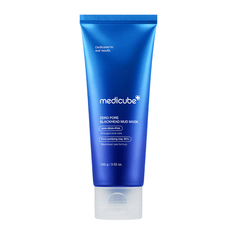 Produktbild von Medicube Zero Pore Blackhead Mud Mask, 100 g Tube.