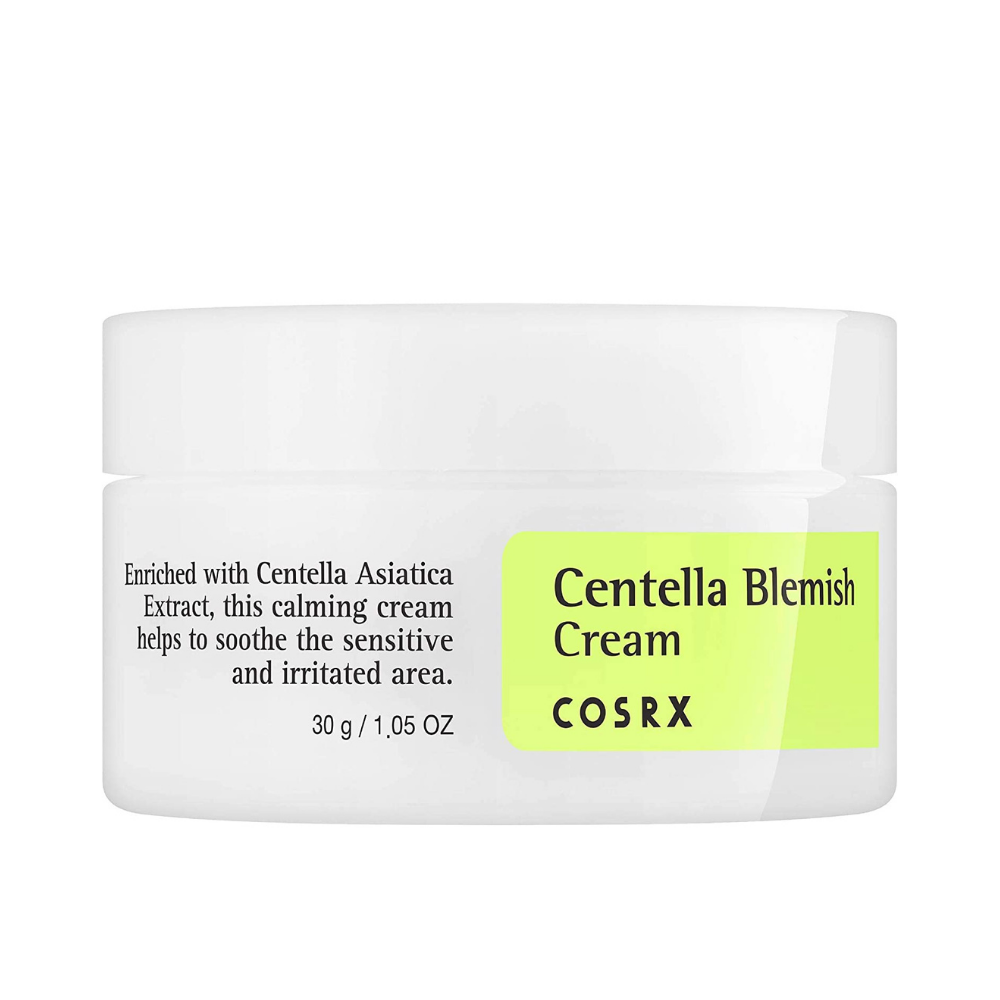 COSRX Centella Blemish Cream 30ml, perfekt für zu Akne neigende Haut.