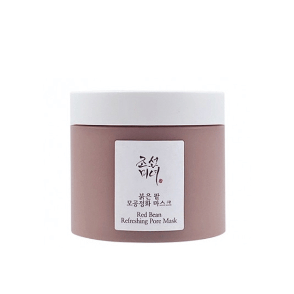 Eine Dose mit Beauty of Joseon Red Bean Refreshing Pore Mask 140ml auf weißem Hintergrund.