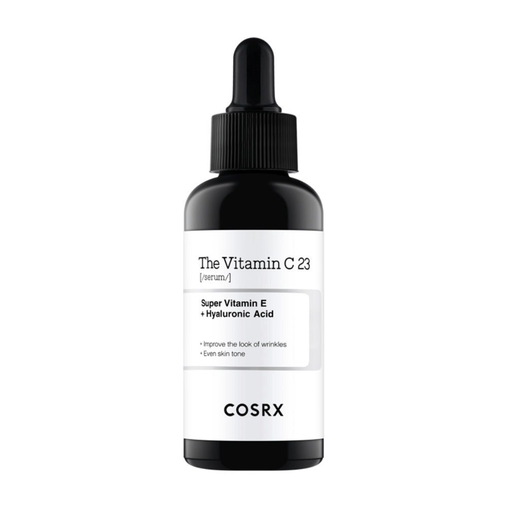 COSRXs The Vitamin C 23 Serum 20g zielt auf Hyperpigmentierung ab.