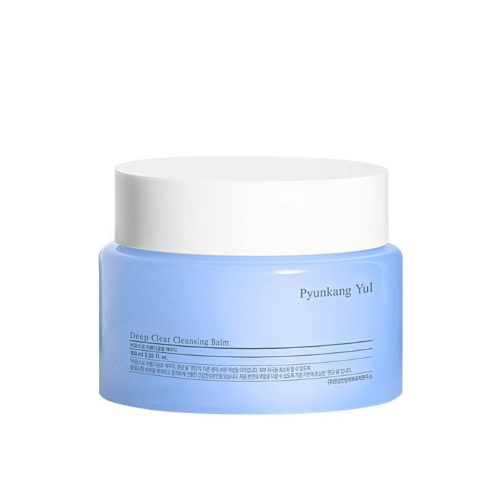 Ein Glas Pyunkang Yul Deep Clear Cleansing Balm 100ml auf weißem Hintergrund.